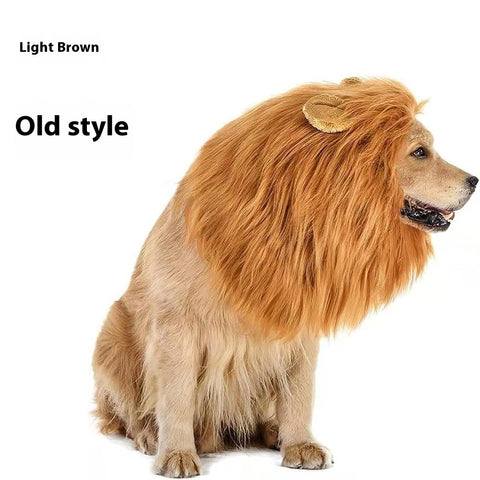 King Of The Jungle Pet Funny Lion Head Cover