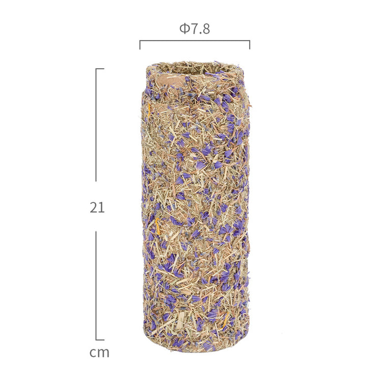 Home Hamster Tunnel Grass Toy