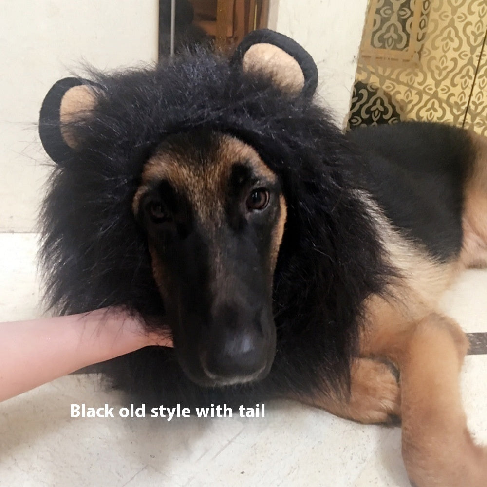King Of The Jungle Pet Funny Lion Head Cover
