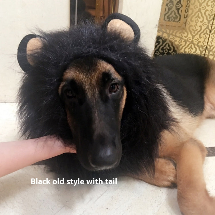 King Of The Jungle Pet Funny Lion Head Cover