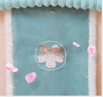 Cat House Removable And Washable Cat Bed Pet Supplies Enclosed Cat House Villa