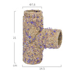 Home Hamster Tunnel Grass Toy