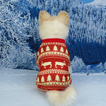 Pet Christmas Clothes Home Red Green
