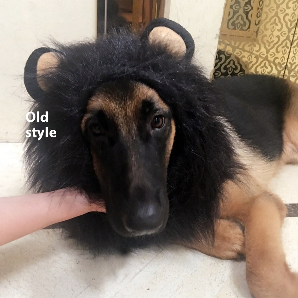 King Of The Jungle Pet Funny Lion Head Cover