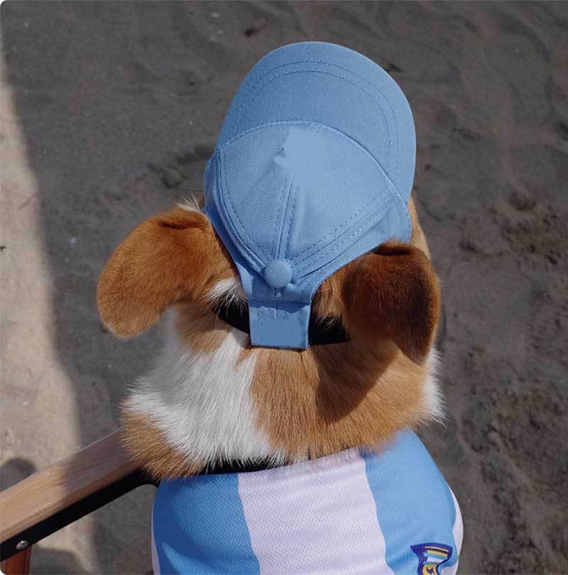 New Adjustable Sun-proof Exposed Ears Pet Hat