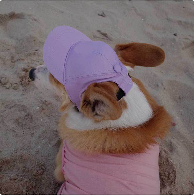 New Adjustable Sun-proof Exposed Ears Pet Hat